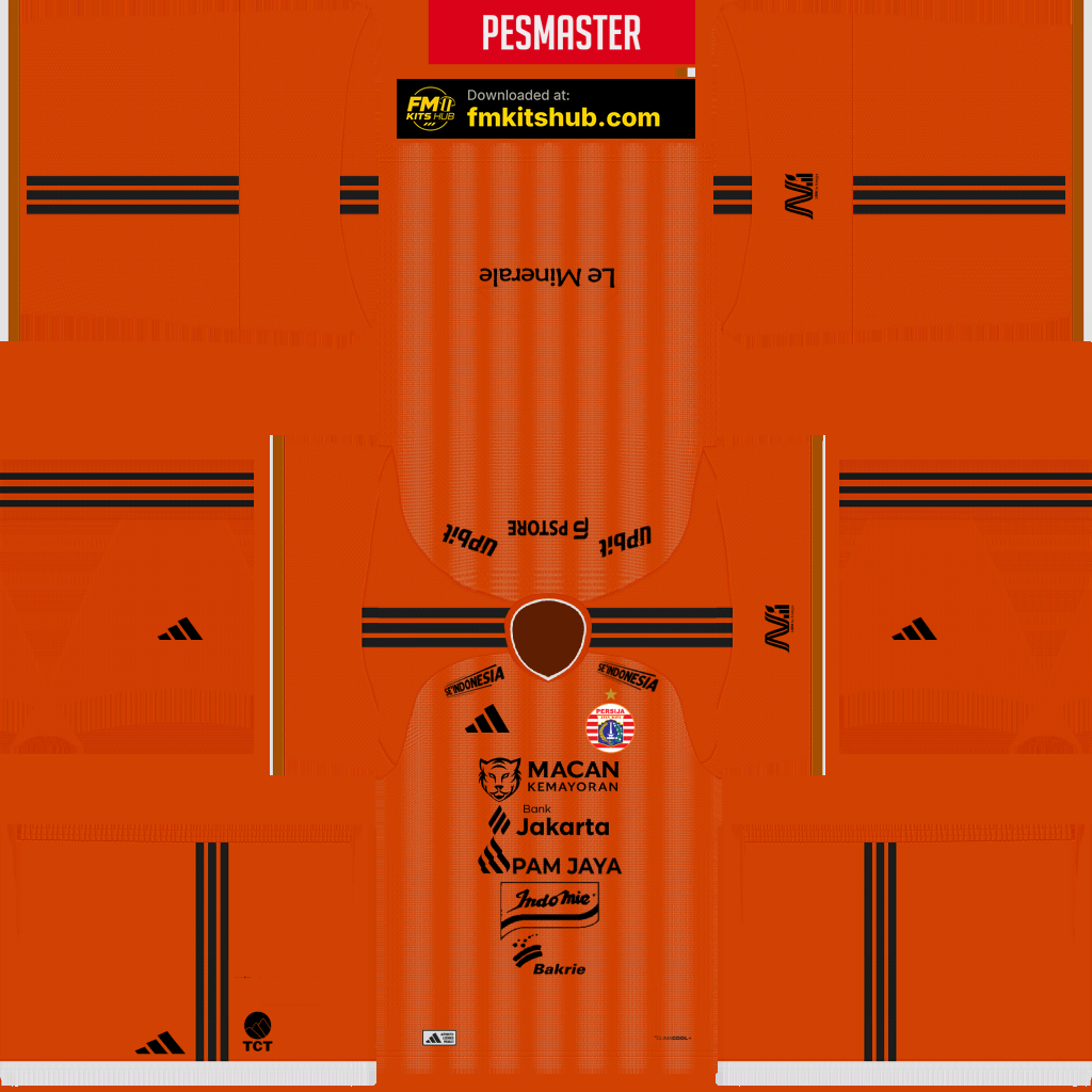 Persija Jakarta Üçüncü 3D forması
