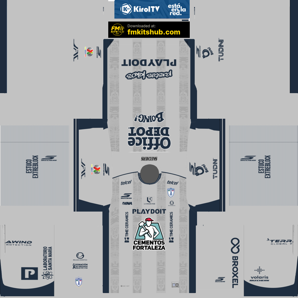 CF Pachuca Away 3D kit