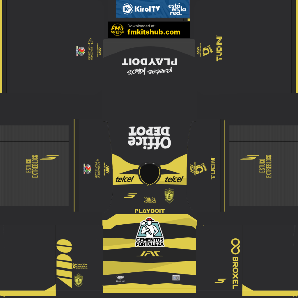CF Pachuca Third 3D kit