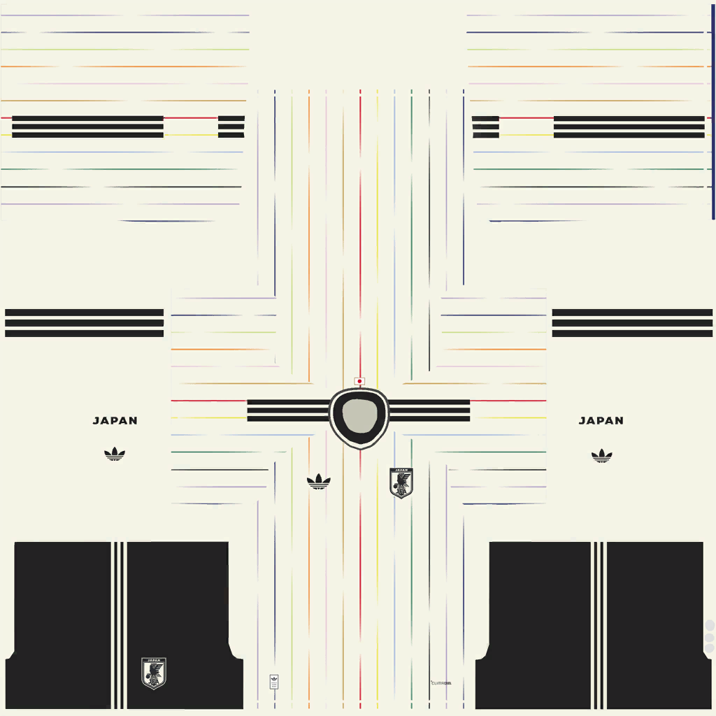 Japan Away 3D kit