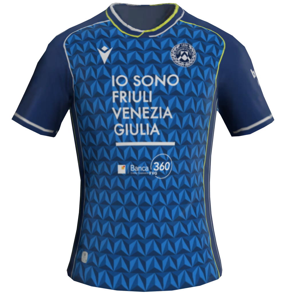 Equipación Visitante 2D del Udinese