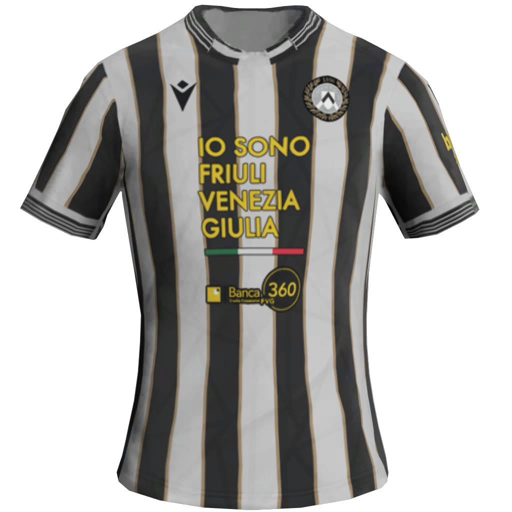 Equipación Local 2D del Udinese