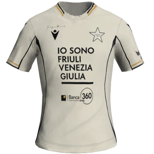Equipación Tercera 2D del Udinese