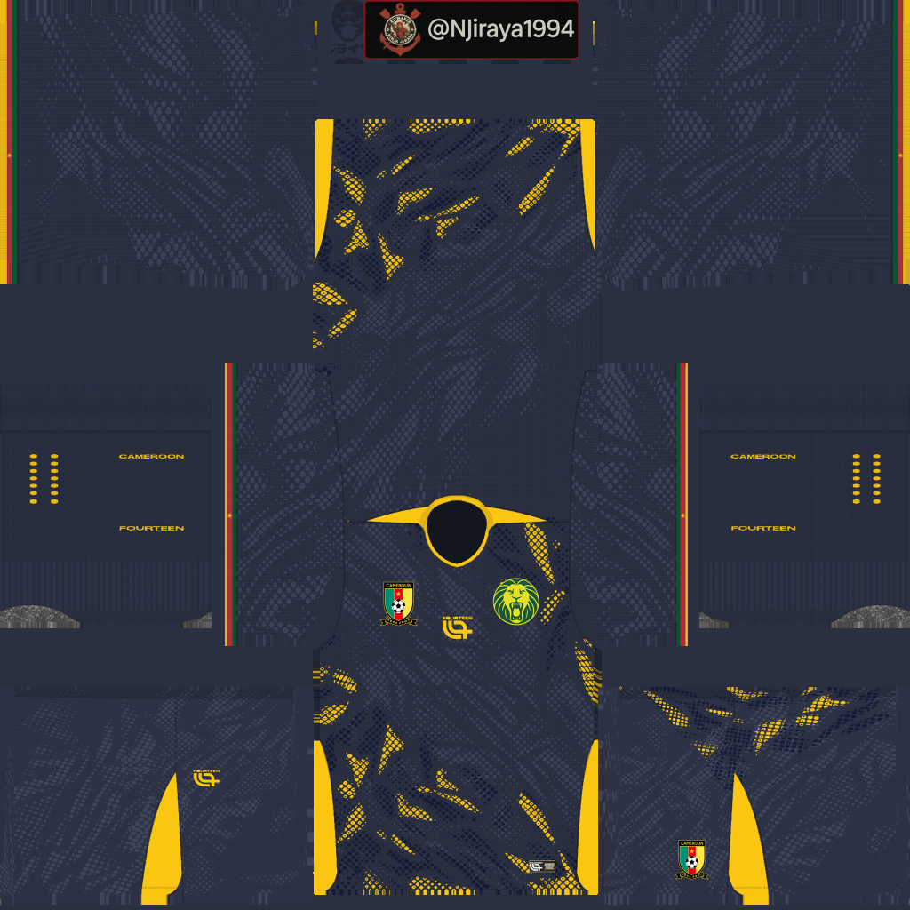 Cameroon Third GK kit