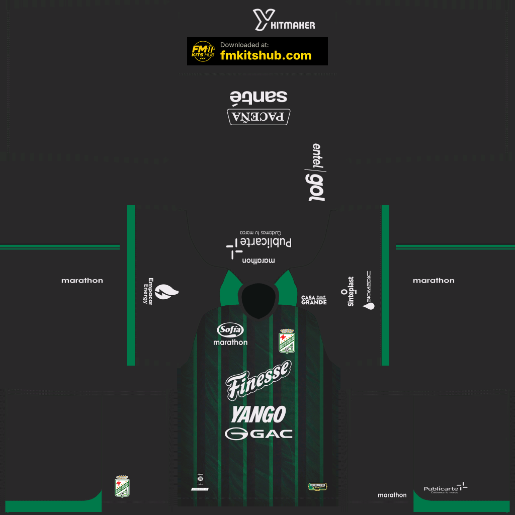 Maillot Troisième 3D Oriente Petrolero