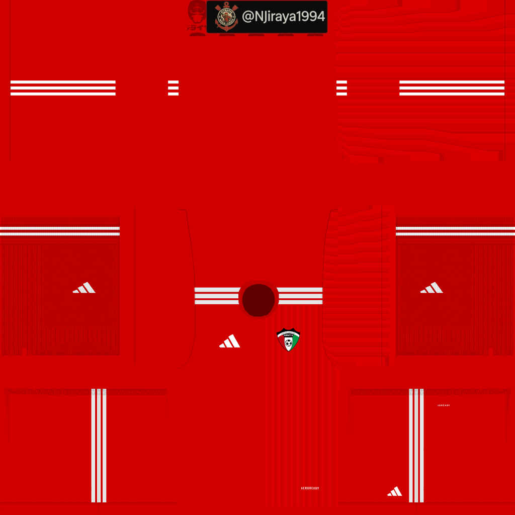 Kuwait Away 3D kit