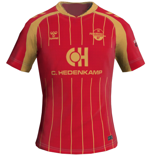 Uniforme Reserva 2D do Paderborn