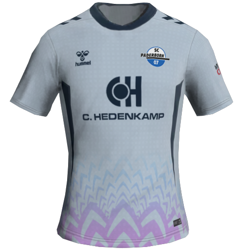 Uniforme Terceiro 2D do Paderborn