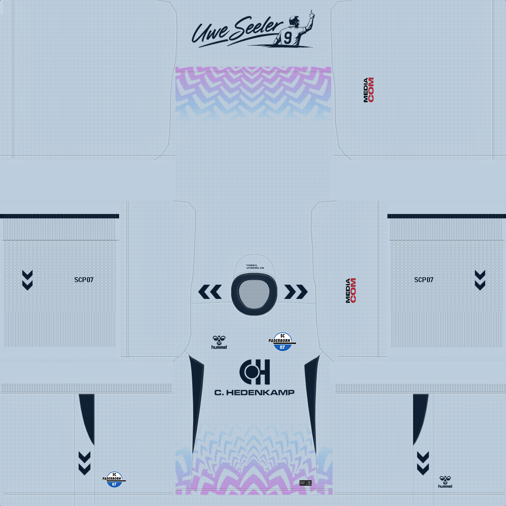 Uniforme Terceiro 3D do Paderborn