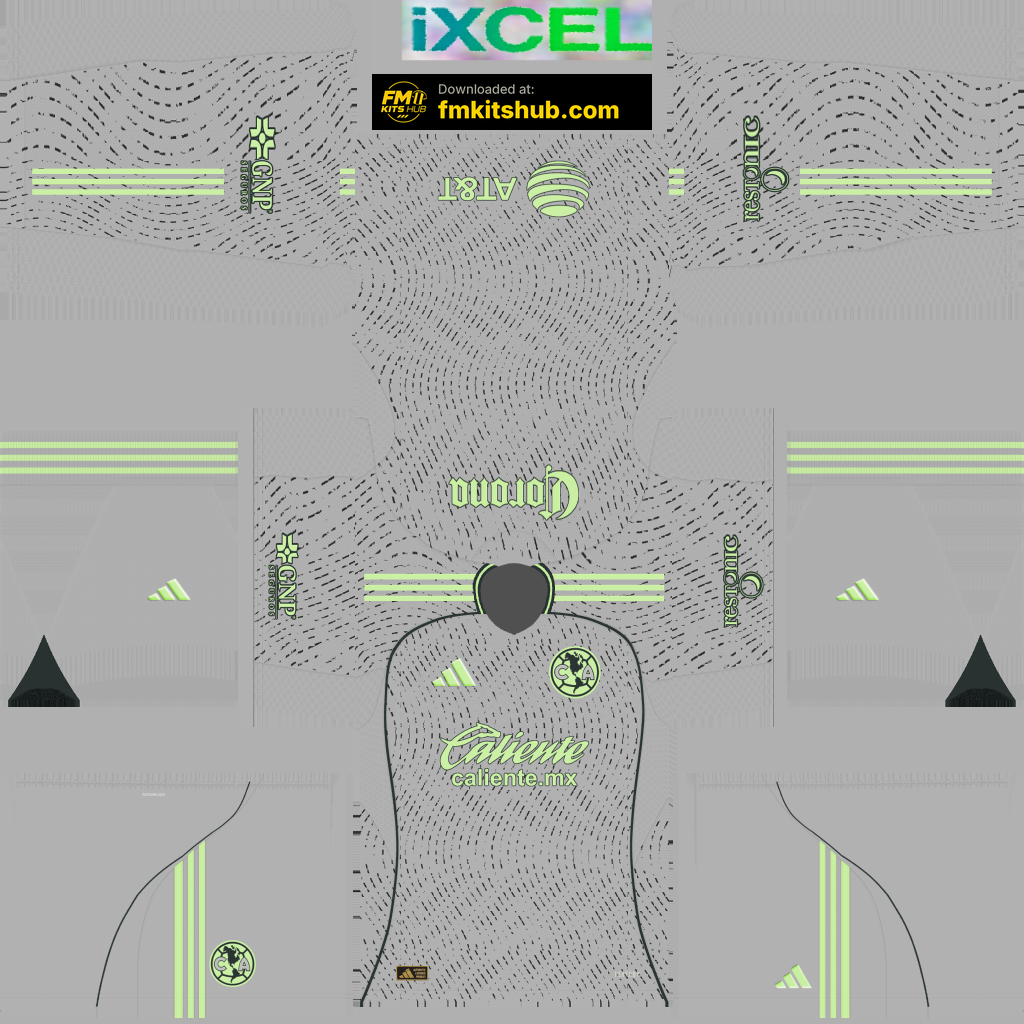 Club América Third 3D kit