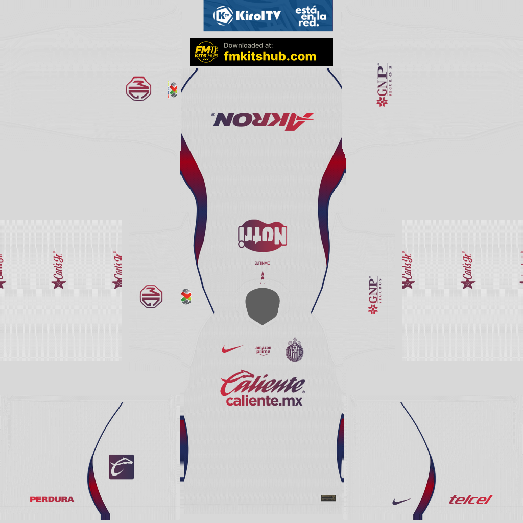 Deportivo Guadalajara Away 3D kit