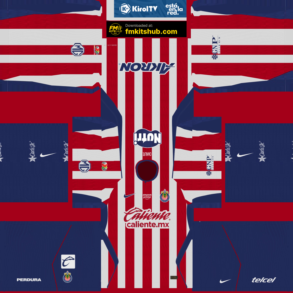 Deportivo Guadalajara Home 3D kit