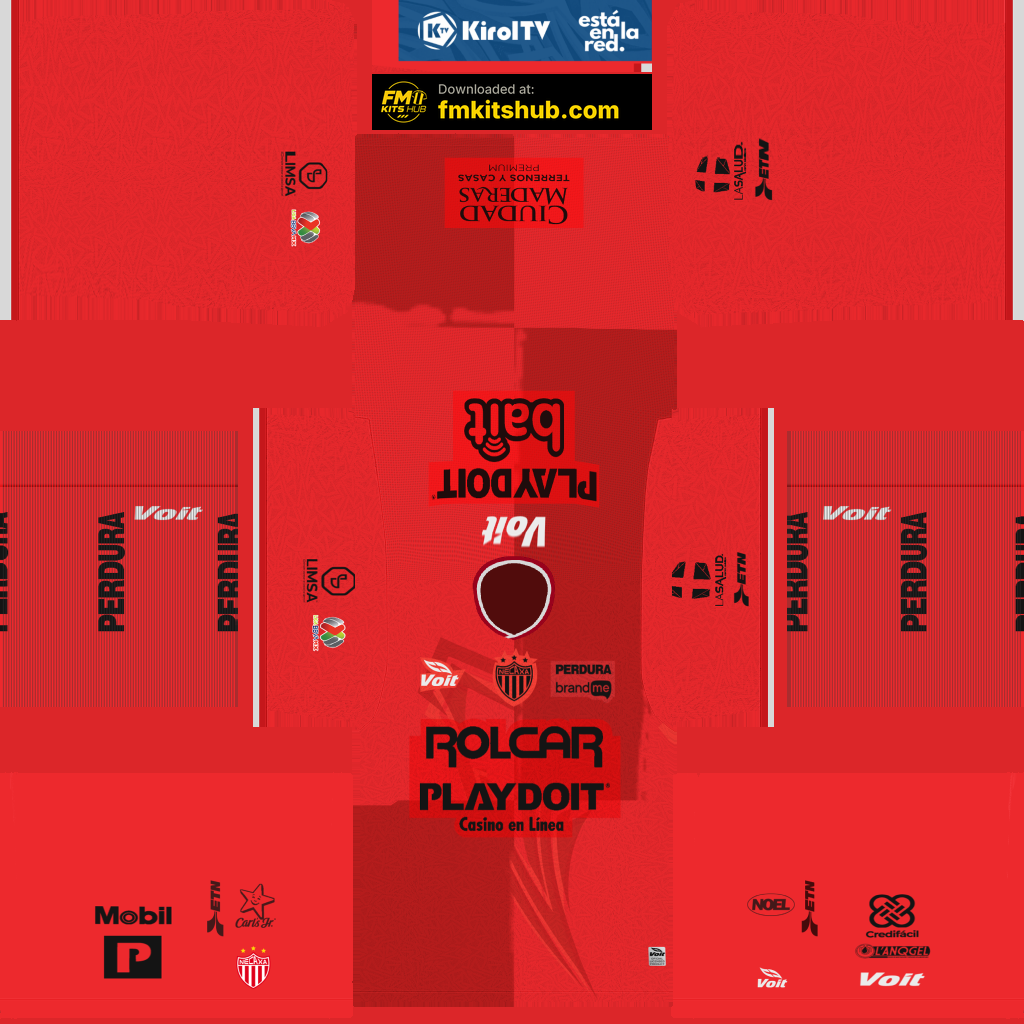 Club Necaxa Away 3D kit