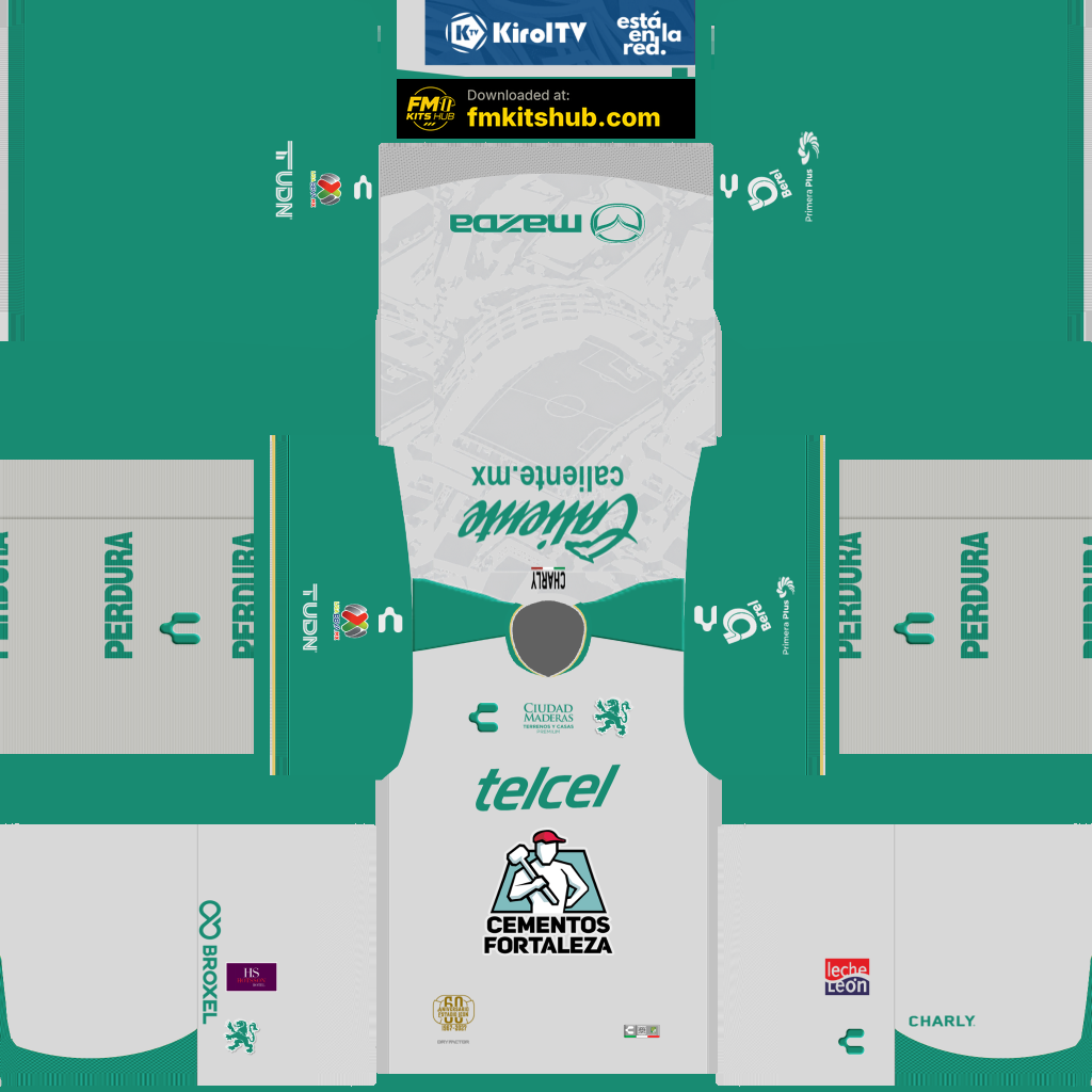Club León Away 3D kit