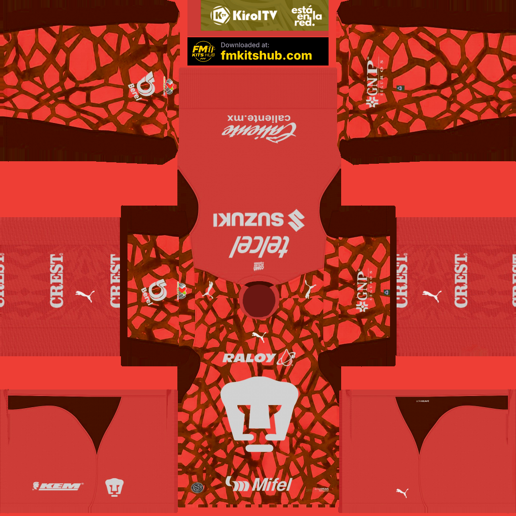 Pumas de la UNAM Away GK kit