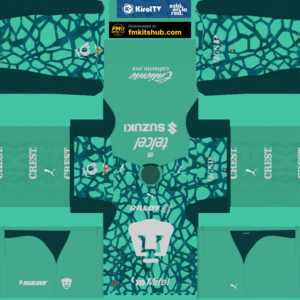 Pumas de la UNAM Home GK kit