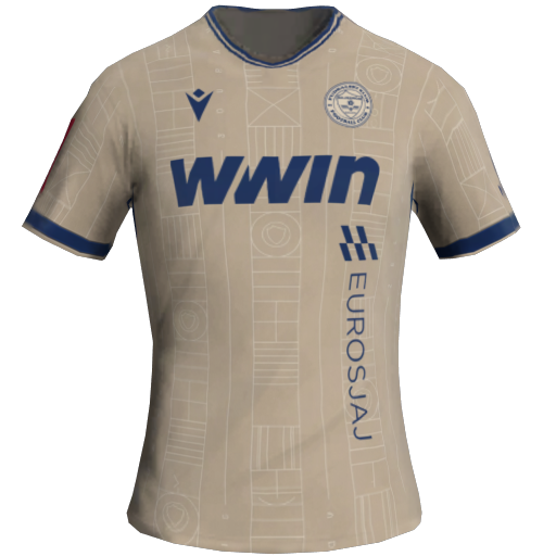 Željeznicar Sarajevo Away 2D kit