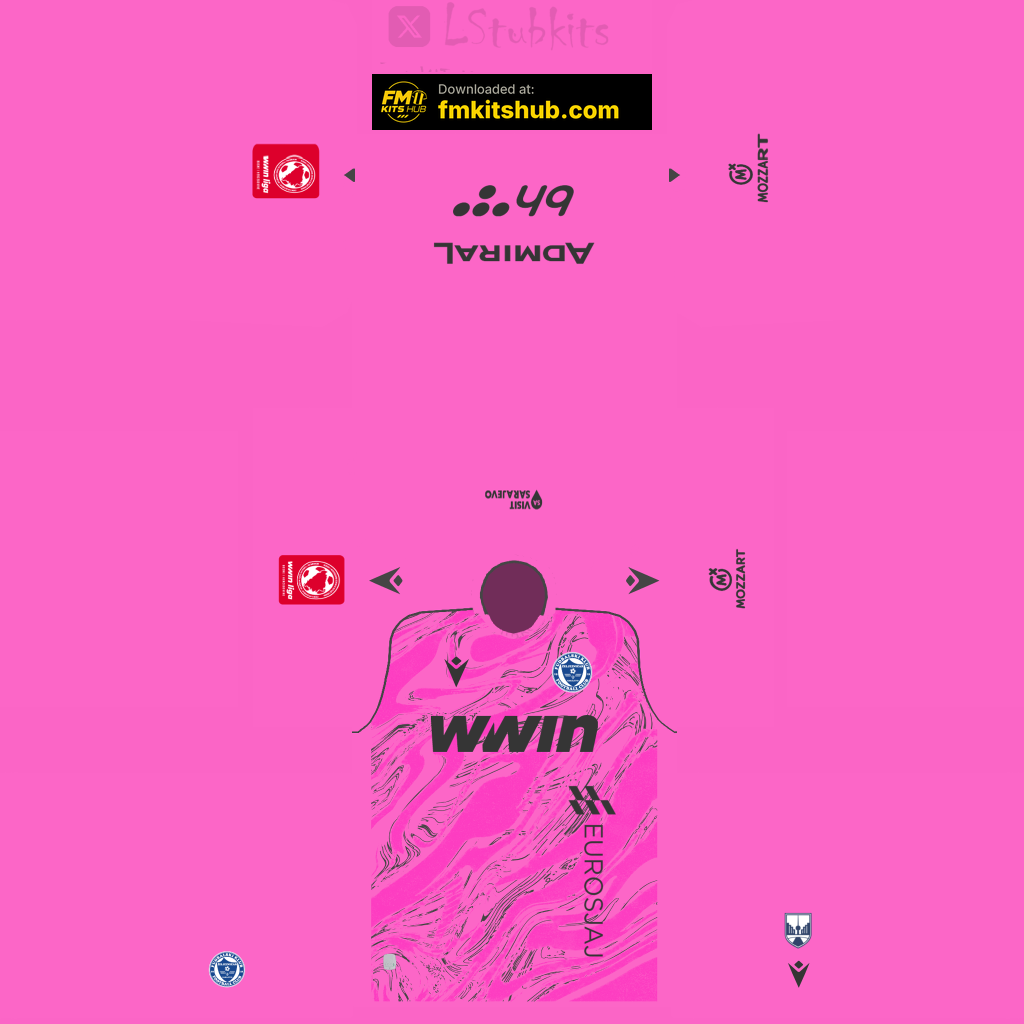 Željeznicar Sarajevo Home GK kit