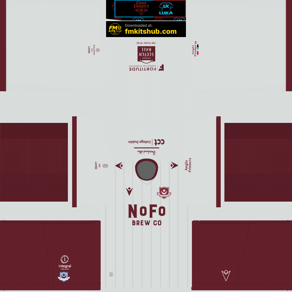Divisa Trasferta 3D del Drogheda United