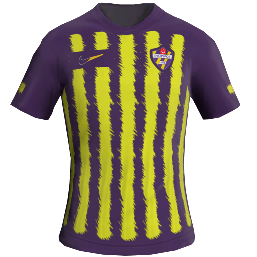 Uniforme Principal 2D do Eyüpspor