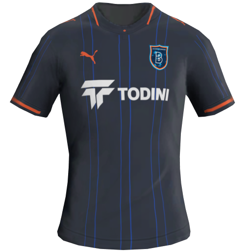 Uniforme Reserva 2D do Istanbul Basaksehir