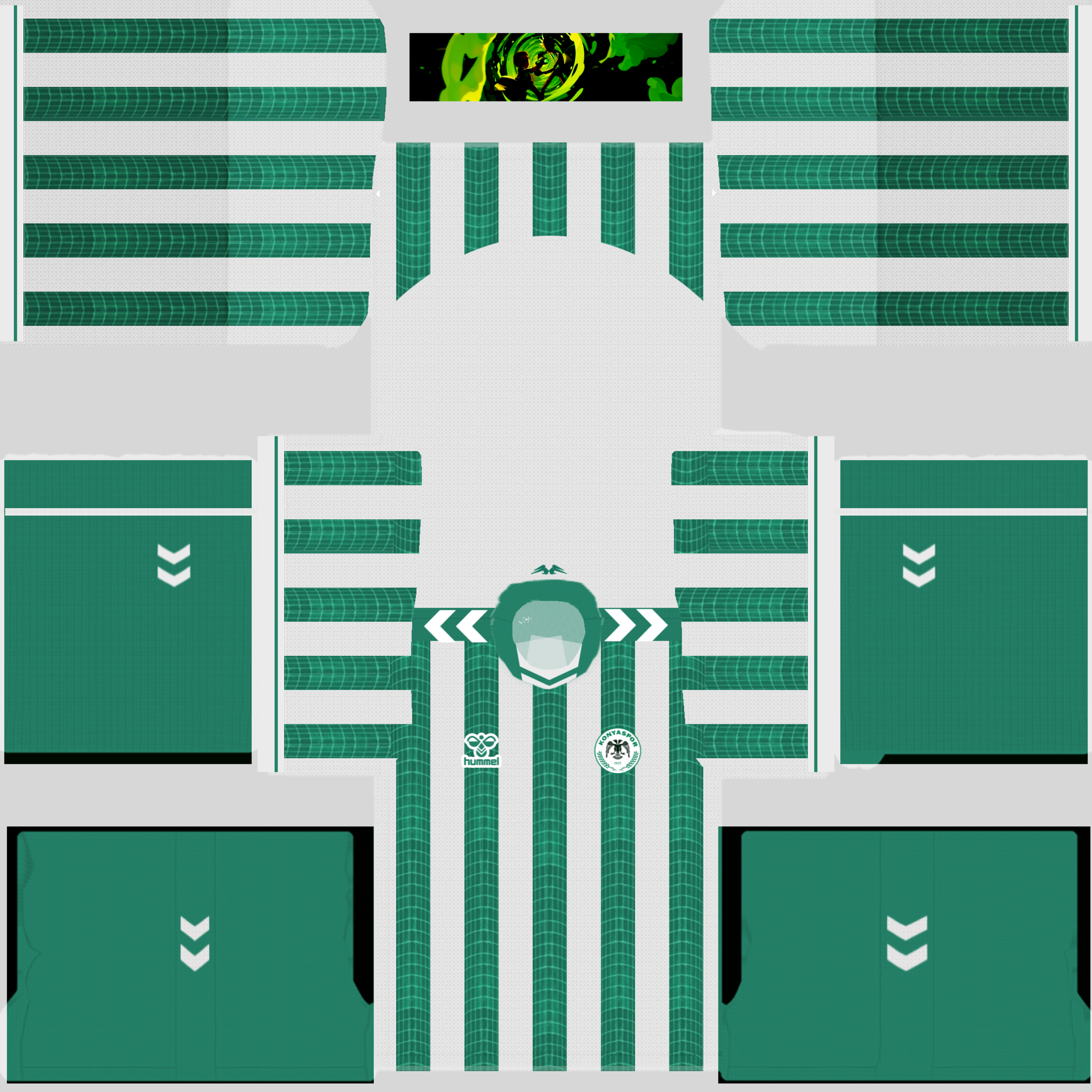 Equipación Local 3D del Konyaspor