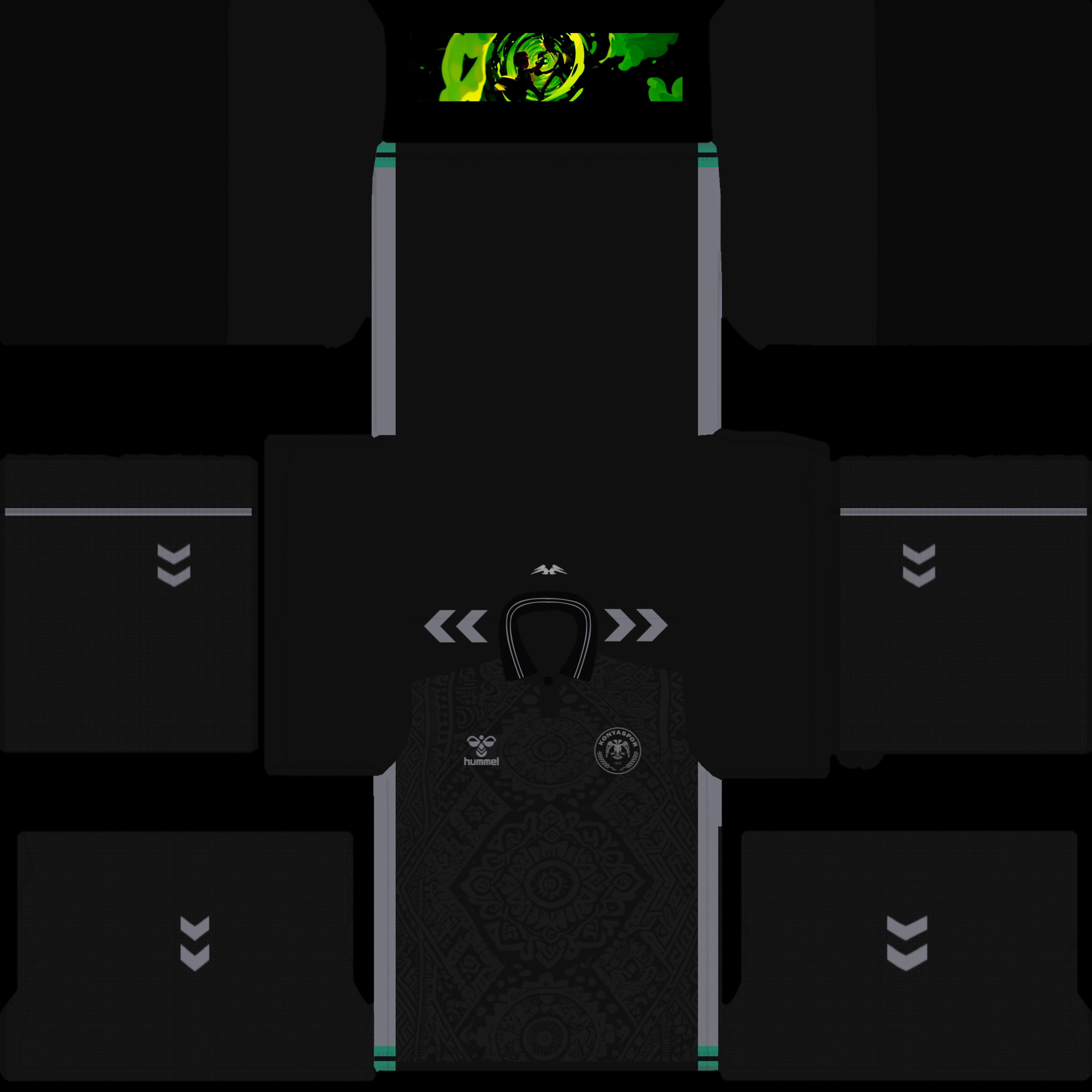 Equipación Tercera 3D del Konyaspor