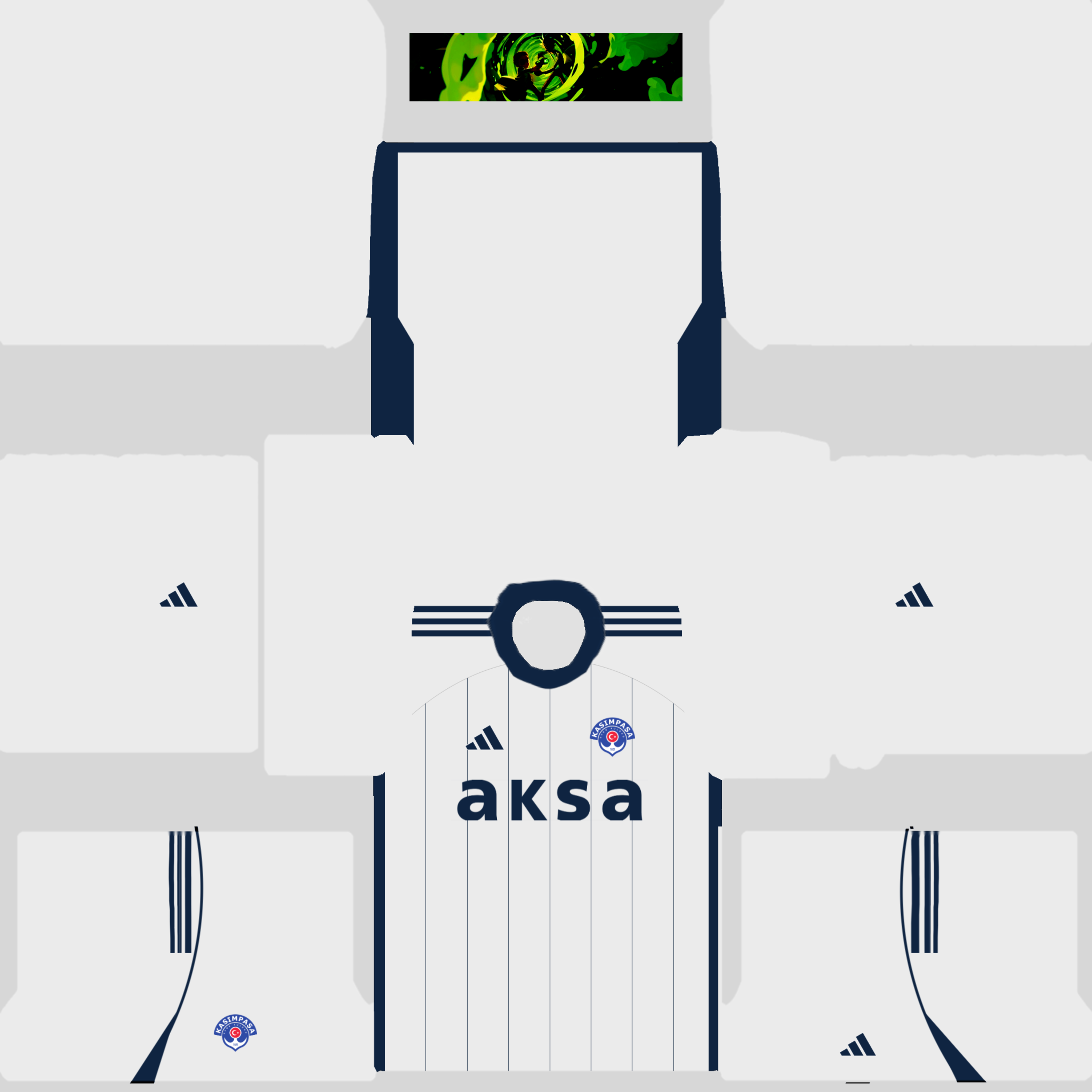 Equipación Local 3D del Kasimpasa