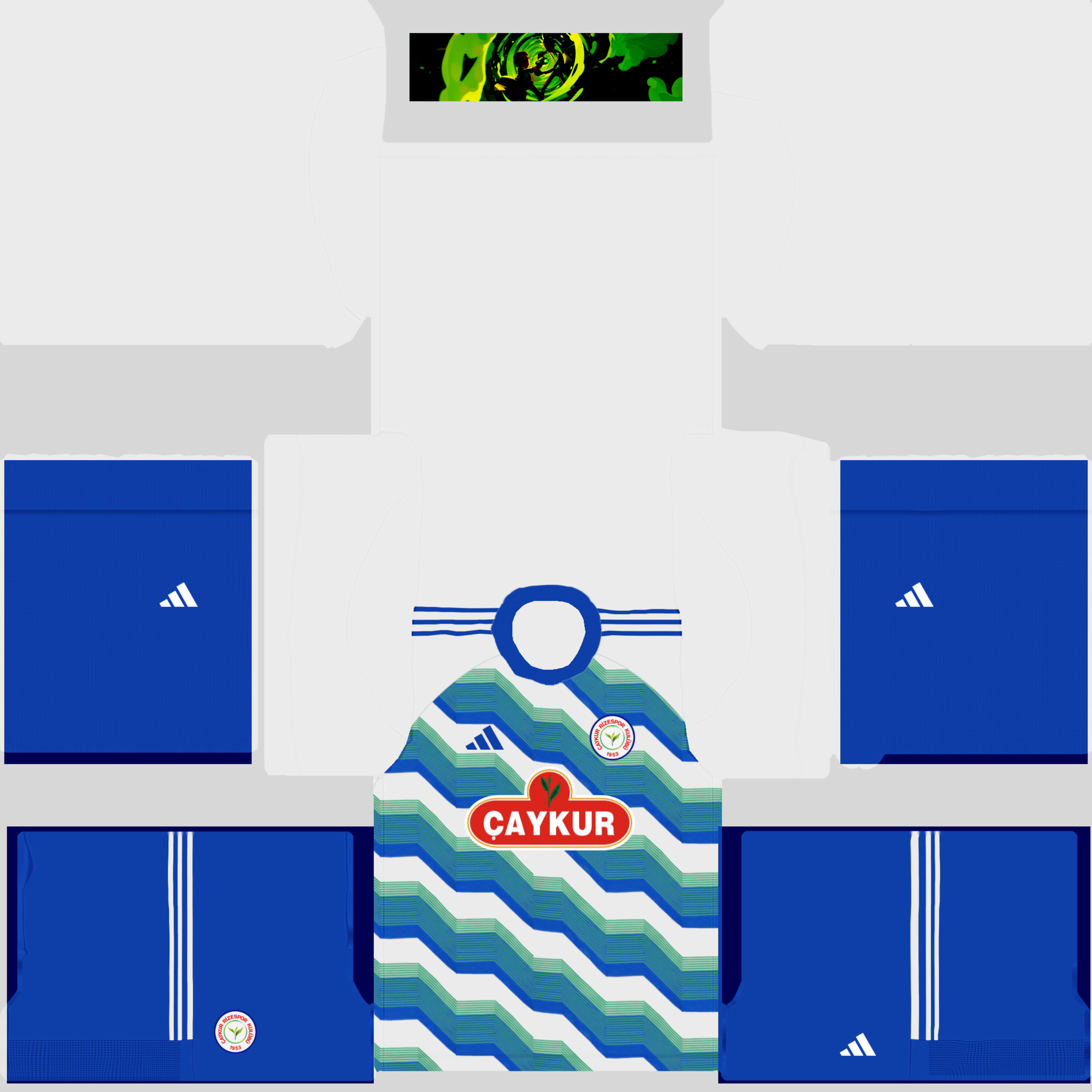 Equipación Visitante 3D del Çaykur Rizespor