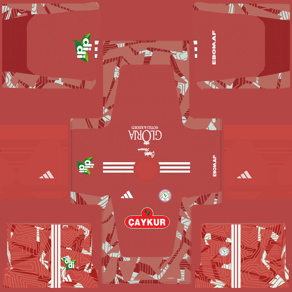 Equipación Local Portero del Çaykur Rizespor