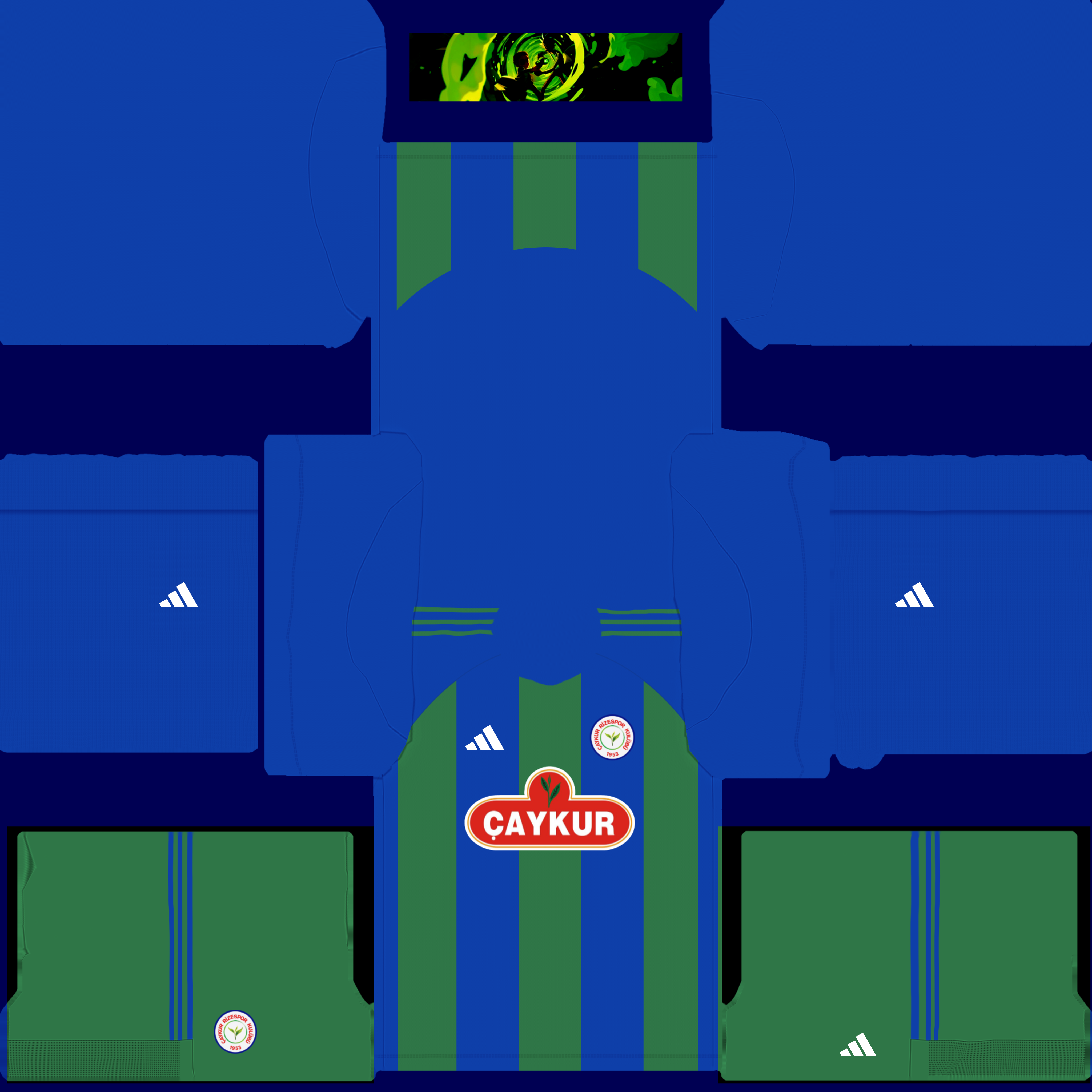 Equipación Local 3D del Çaykur Rizespor