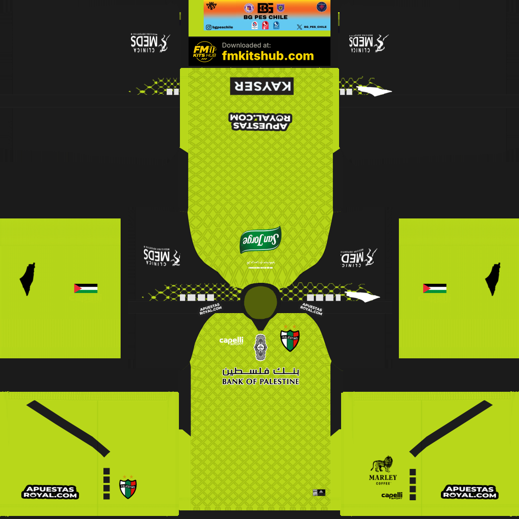 Palestino Away GK kit
