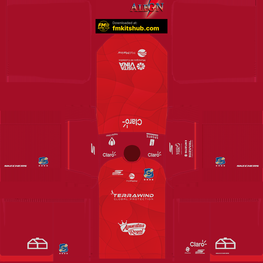 Everton de Viña del Mar Away GK kit