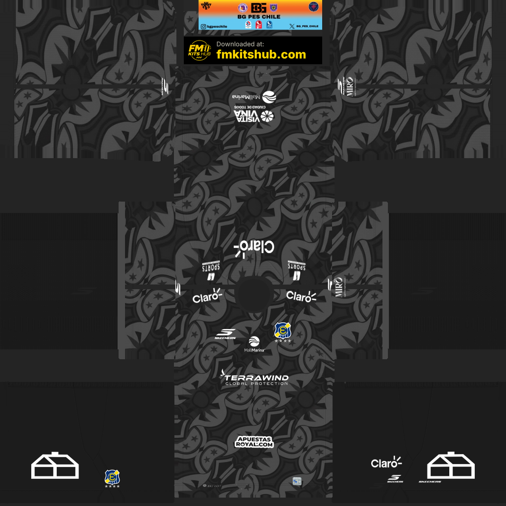 Everton de Viña del Mar Home GK kit