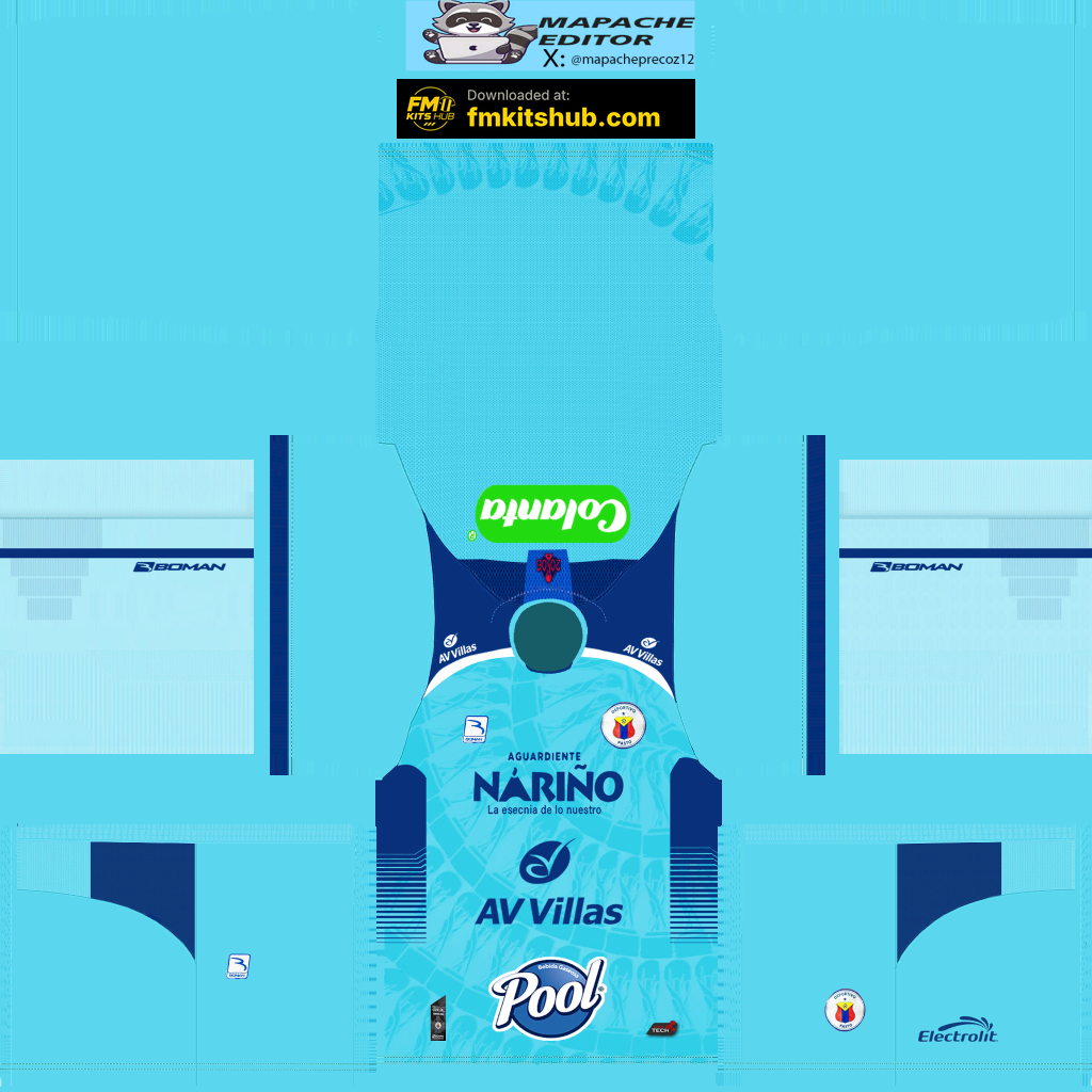 Deportivo Pasto Away GK kit