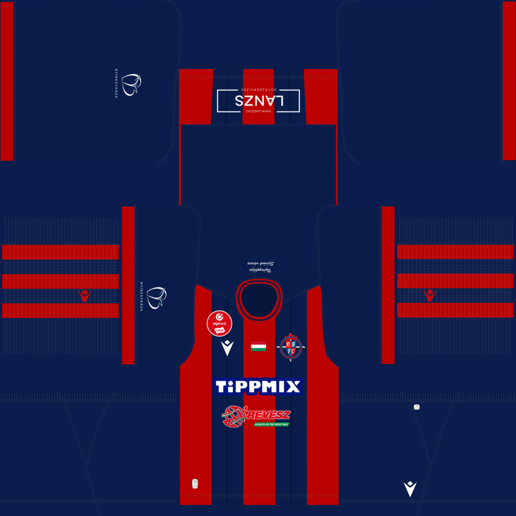 Equipación Local 3D del Nyíregyháza Spartacus