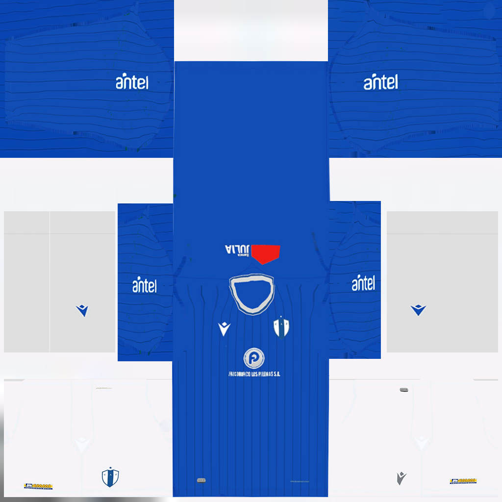 Uniforme Reserva 3D do Juventud
