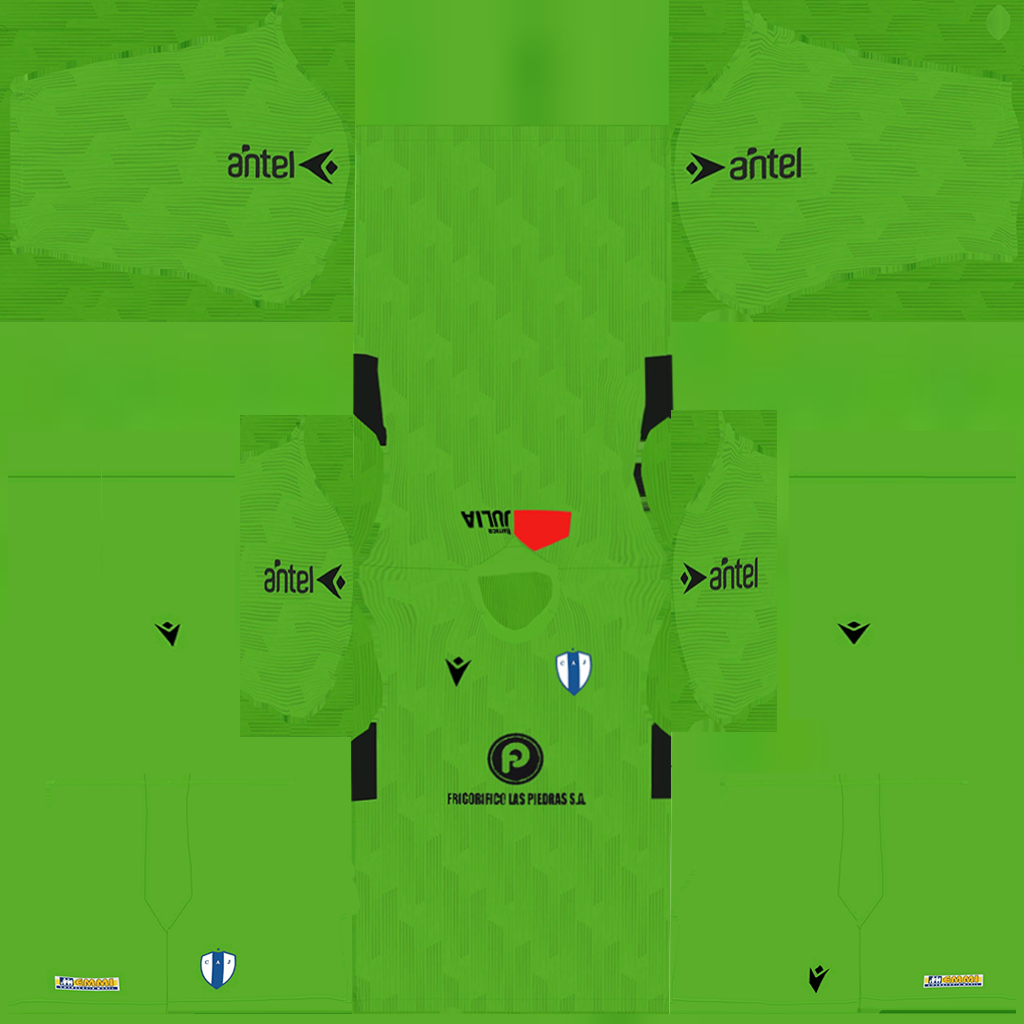 Uniforme Principal Goleiro do Juventud