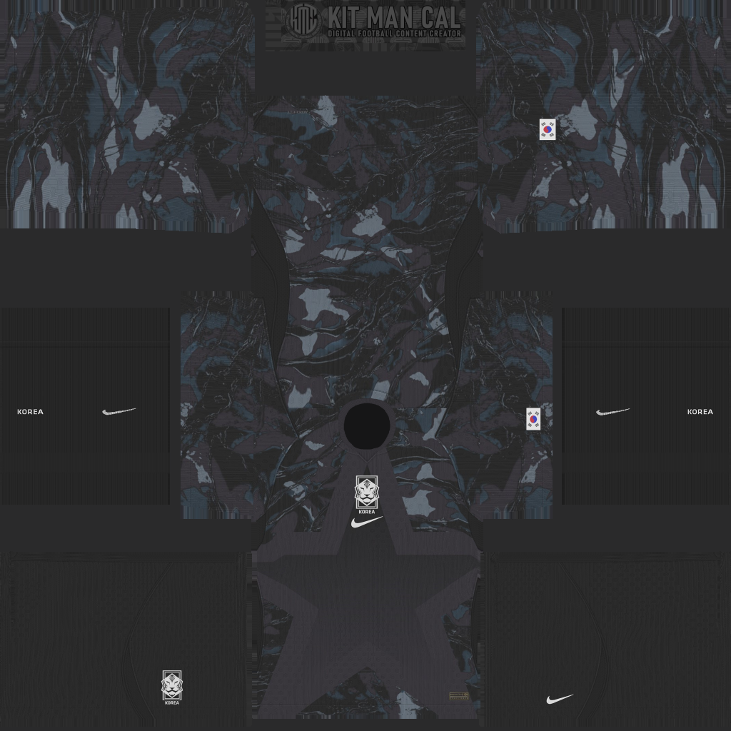 South Korea Third GK kit