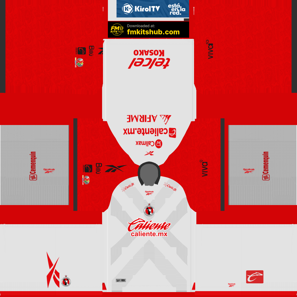 Xolos Tijuana Away 3D kit