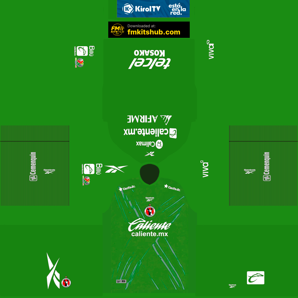 Xolos Tijuana Away GK kit