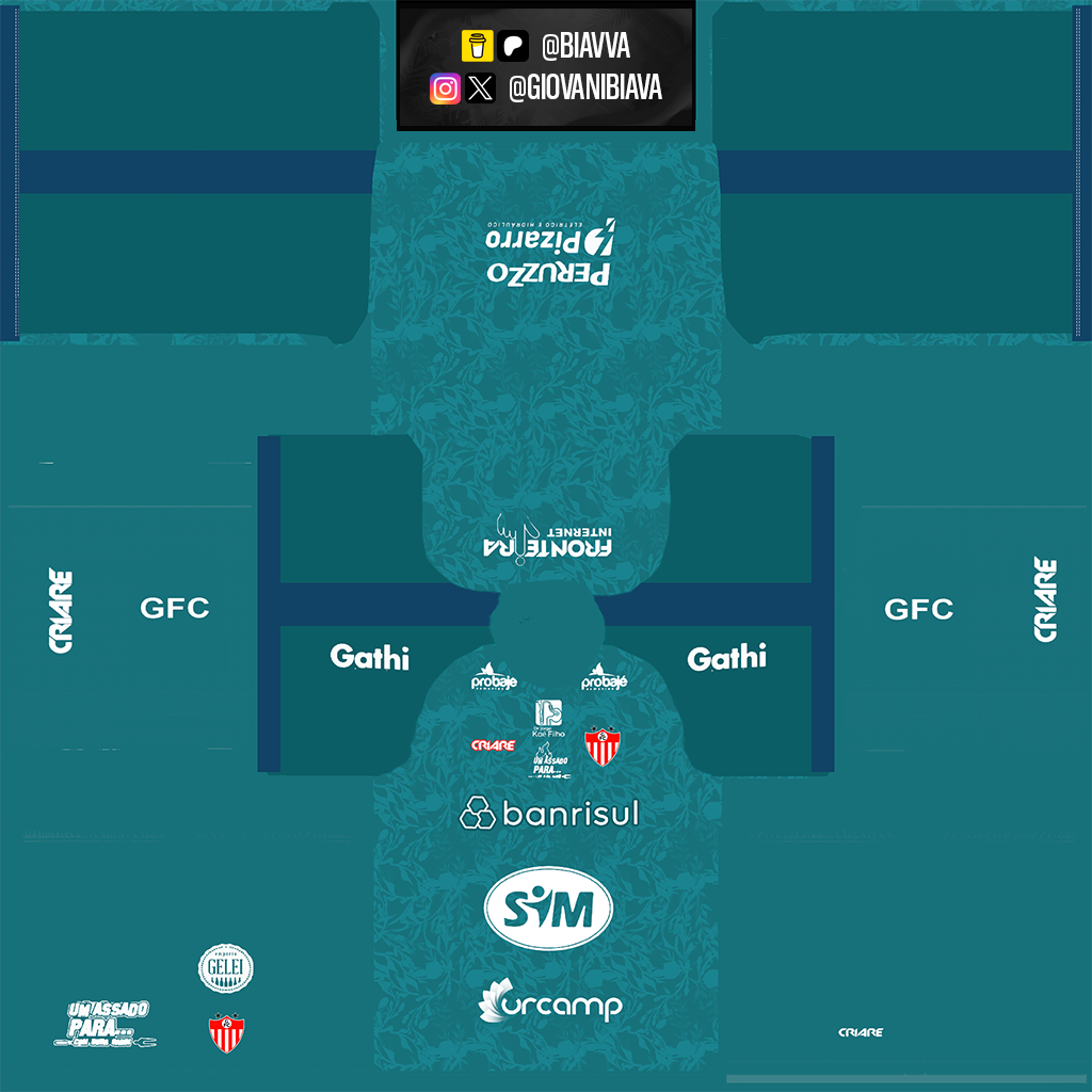 Guarany de Bagé Third GK kit