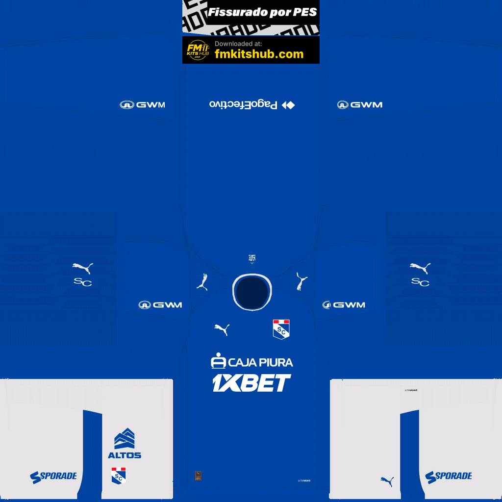 Sporting Cristal Away 3D kit