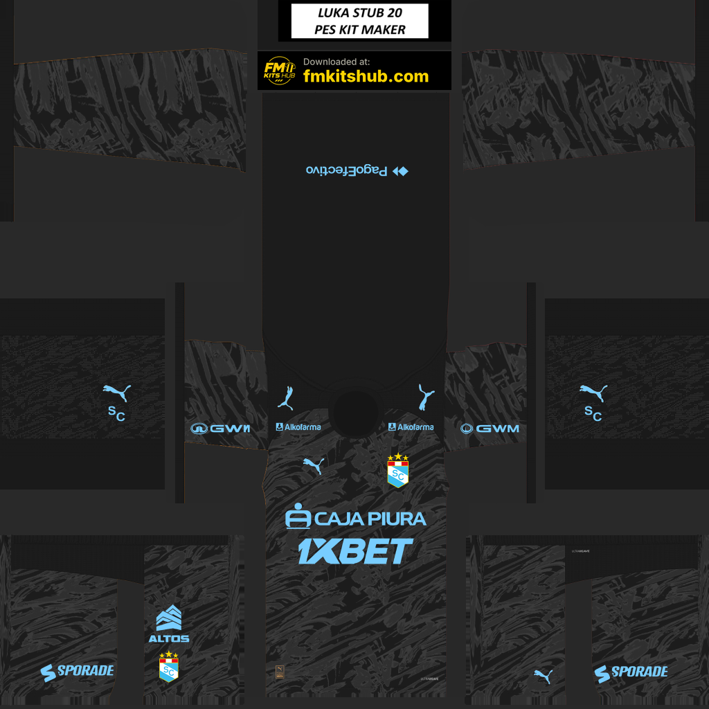 Sporting Cristal Third GK kit