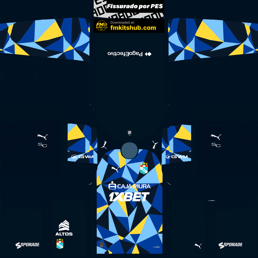 Sporting Cristal Third 3D kit