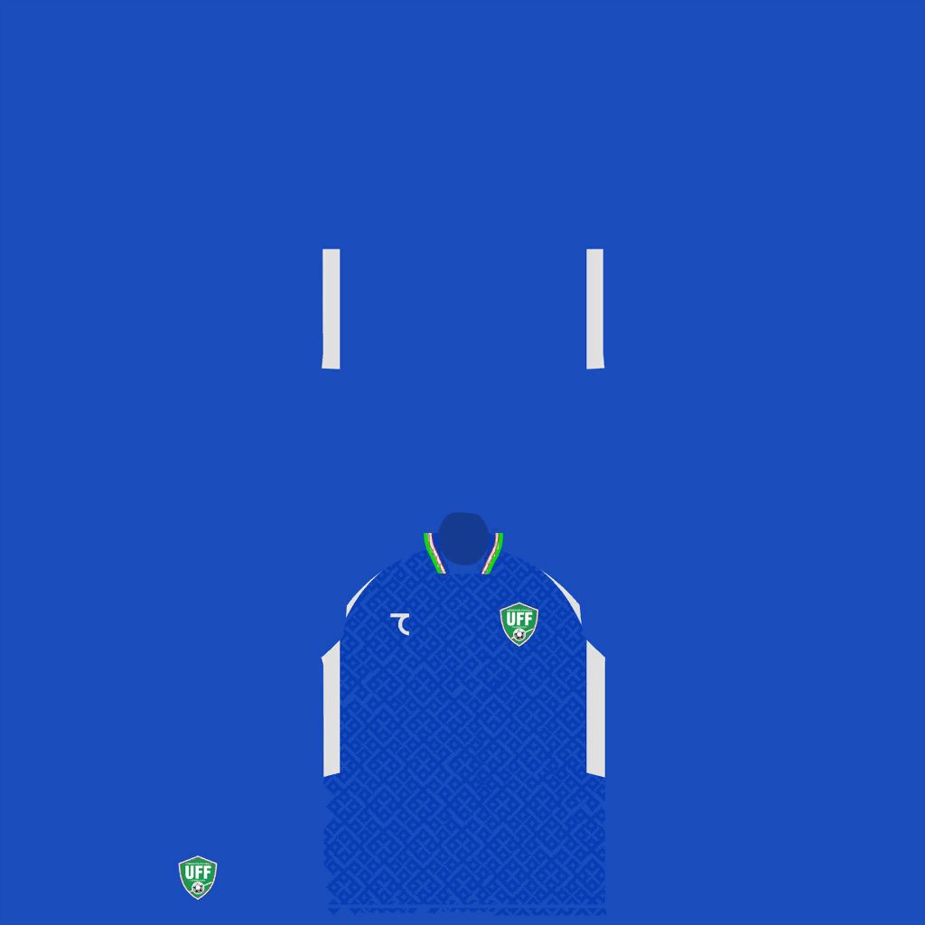 Uzbekistan Away 3D kit