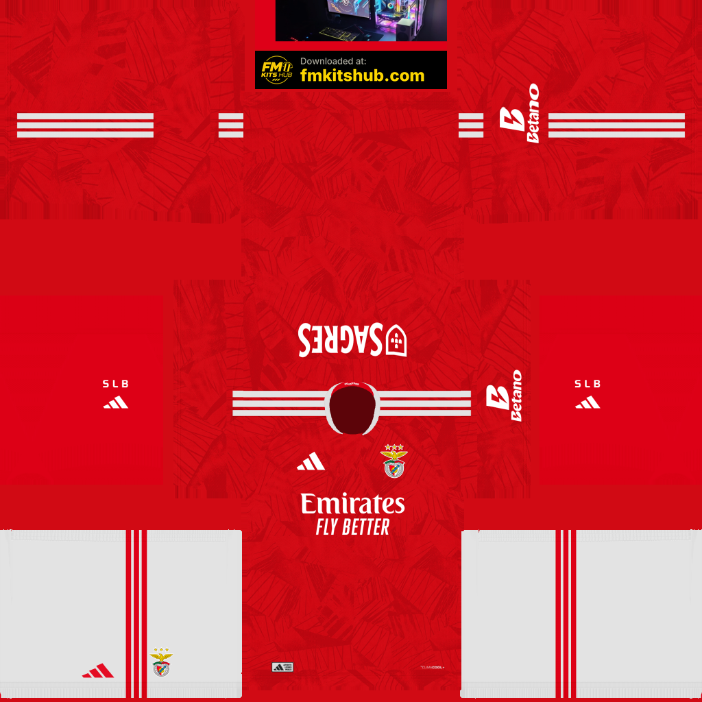 Benfica Home 3D kit