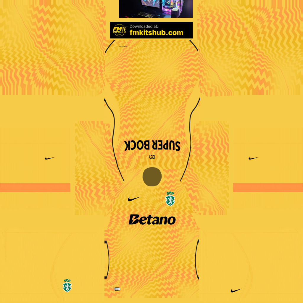 Sporting CP Home GK kit