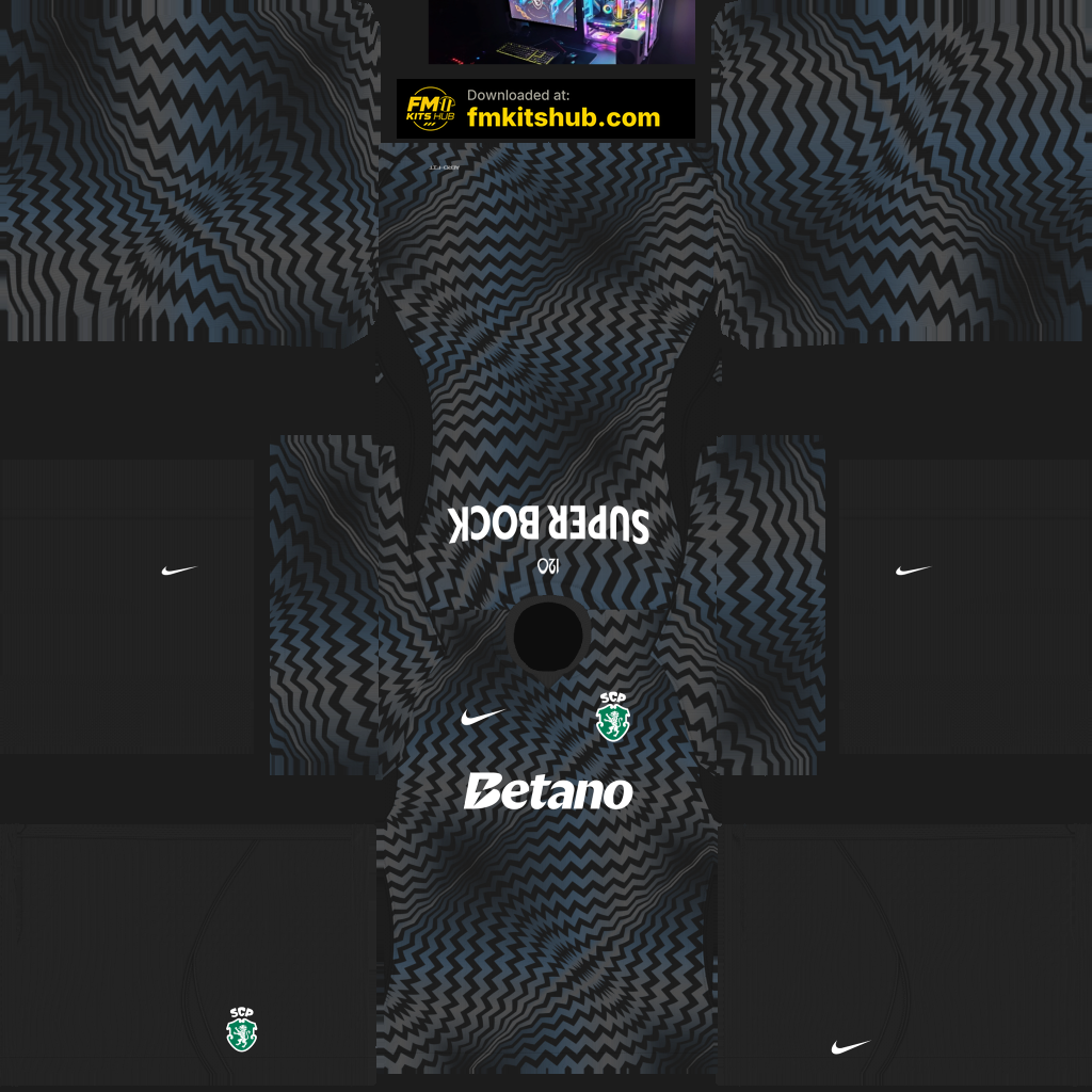 Sporting CP Third GK kit