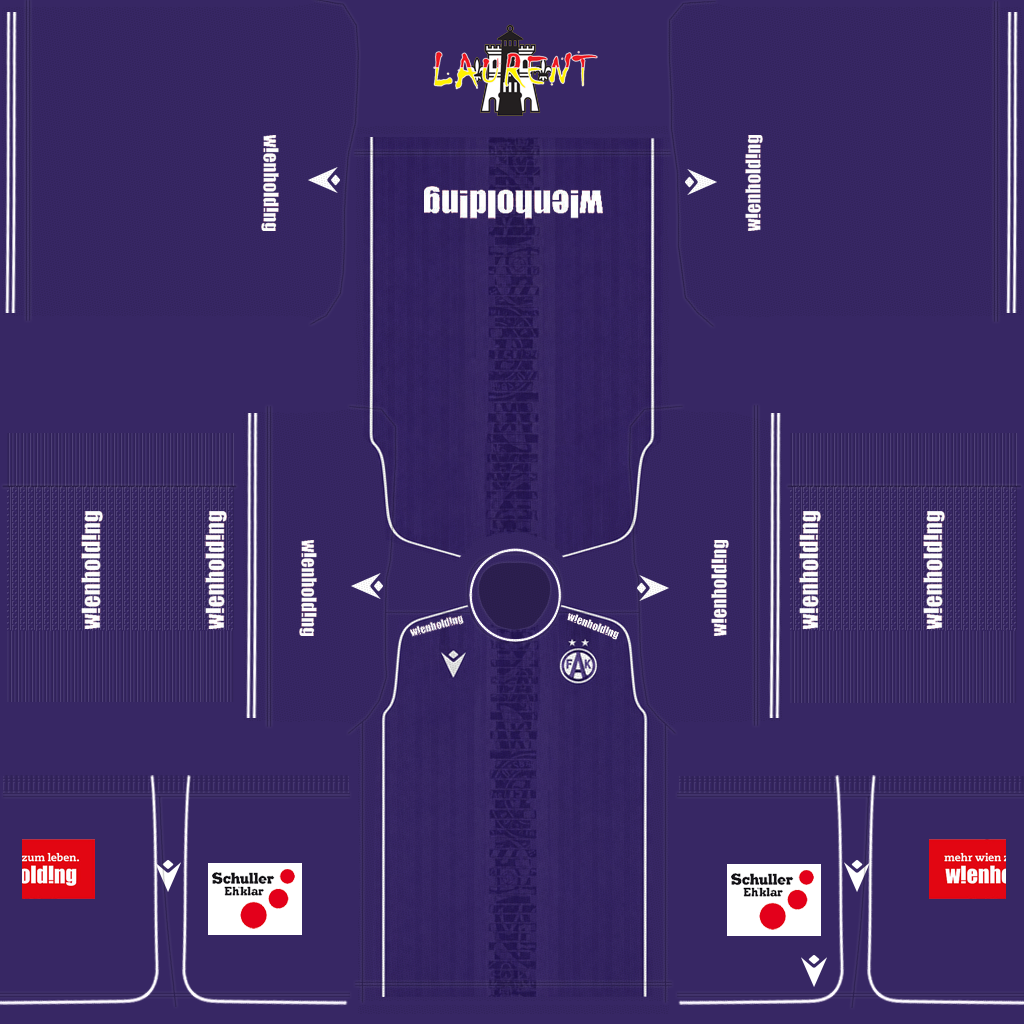 Austria Wien İç Saha 3D forması
